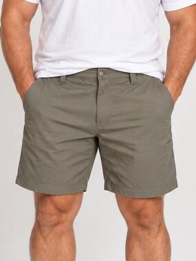 Reel Legends Nylon Shorts Mens Size 40 Beige Fishing Hiking Casual Golf